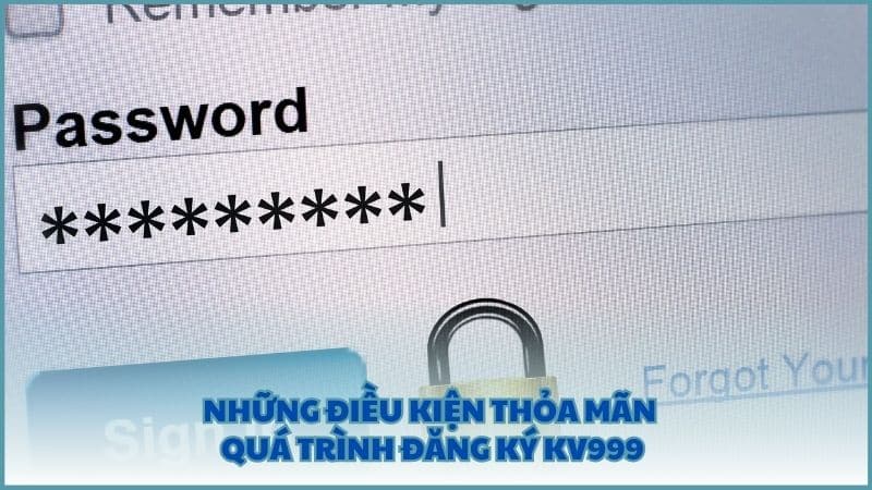 Những điều kiện thỏa mãn quá trình đăng ký KV999